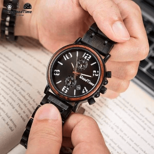 La folie des montres en bois pour homme