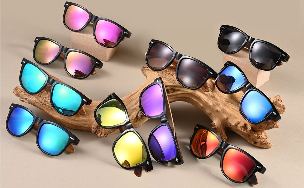 Quelles couleur de lentilles pour mes lunettes en bois ?