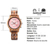 Montre en Bois Femme tendance