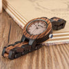 Montre en Bois Femme tendance